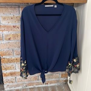 Navy Blouse